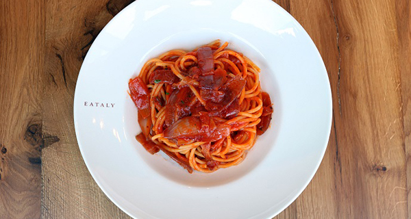 Eataly Amatriciana for the people of Central Italy