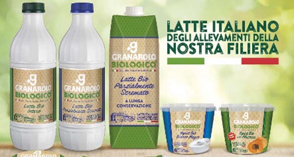 Granarolo launches its new dairy product line “Granarolo Biologico”