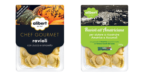 Alibert 1967 relaunches its tortellini