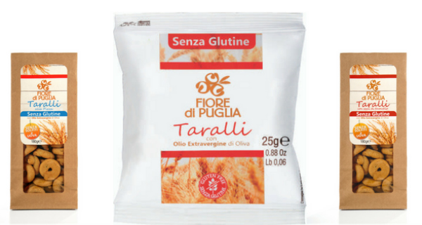 Fiore di Puglia, new ideas for “gluten free savory snacks”