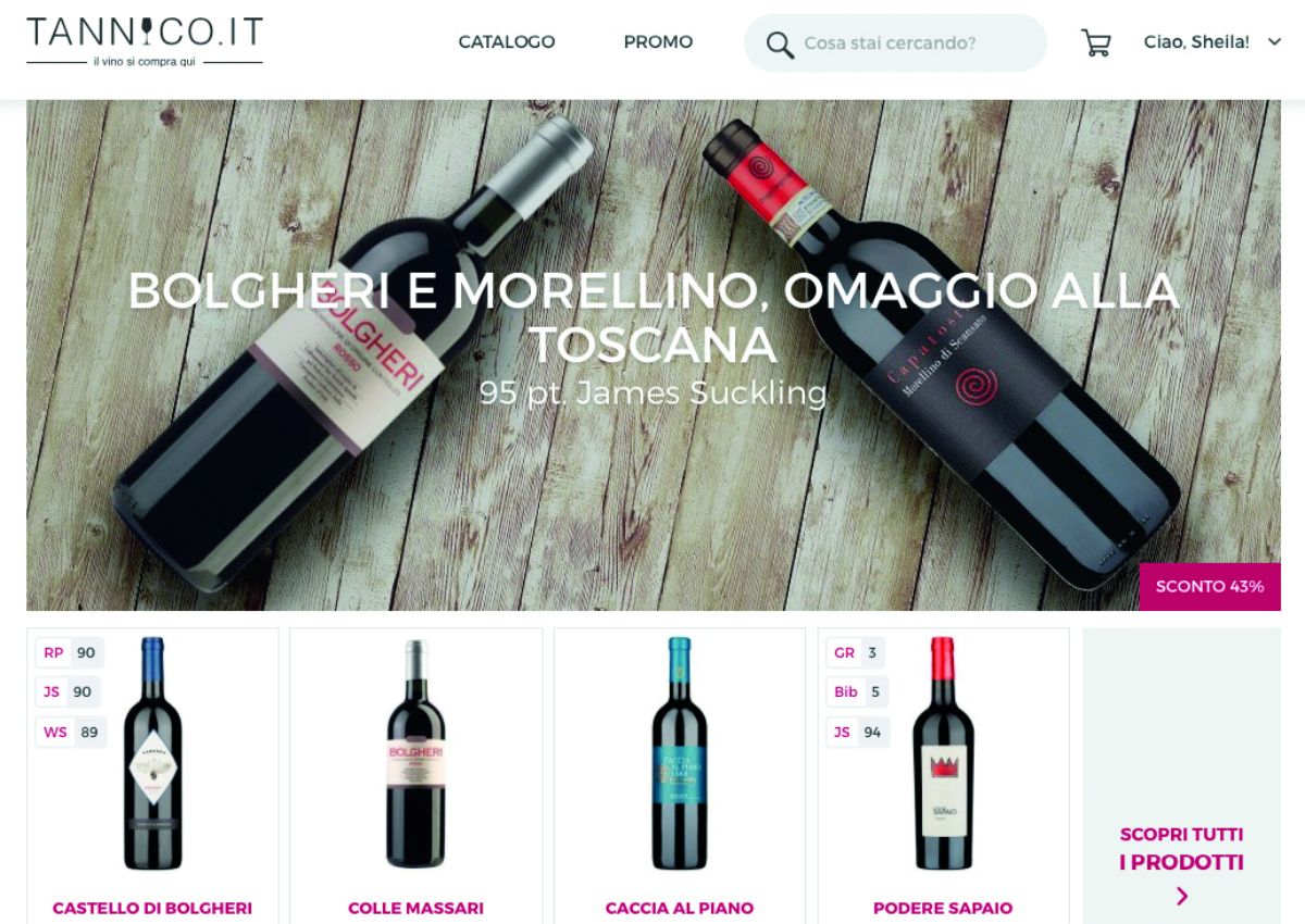 online wine shop