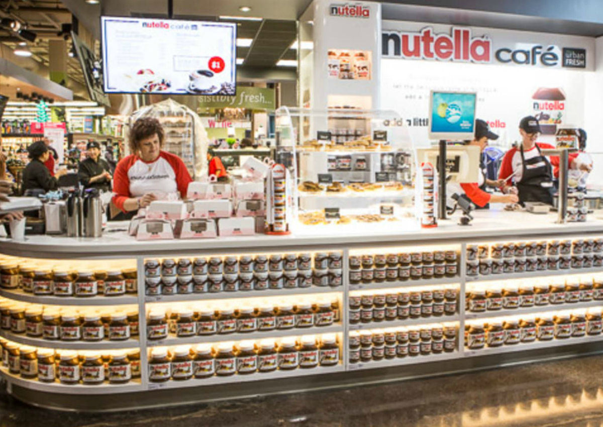 The first Nutella Café to open in Chicago