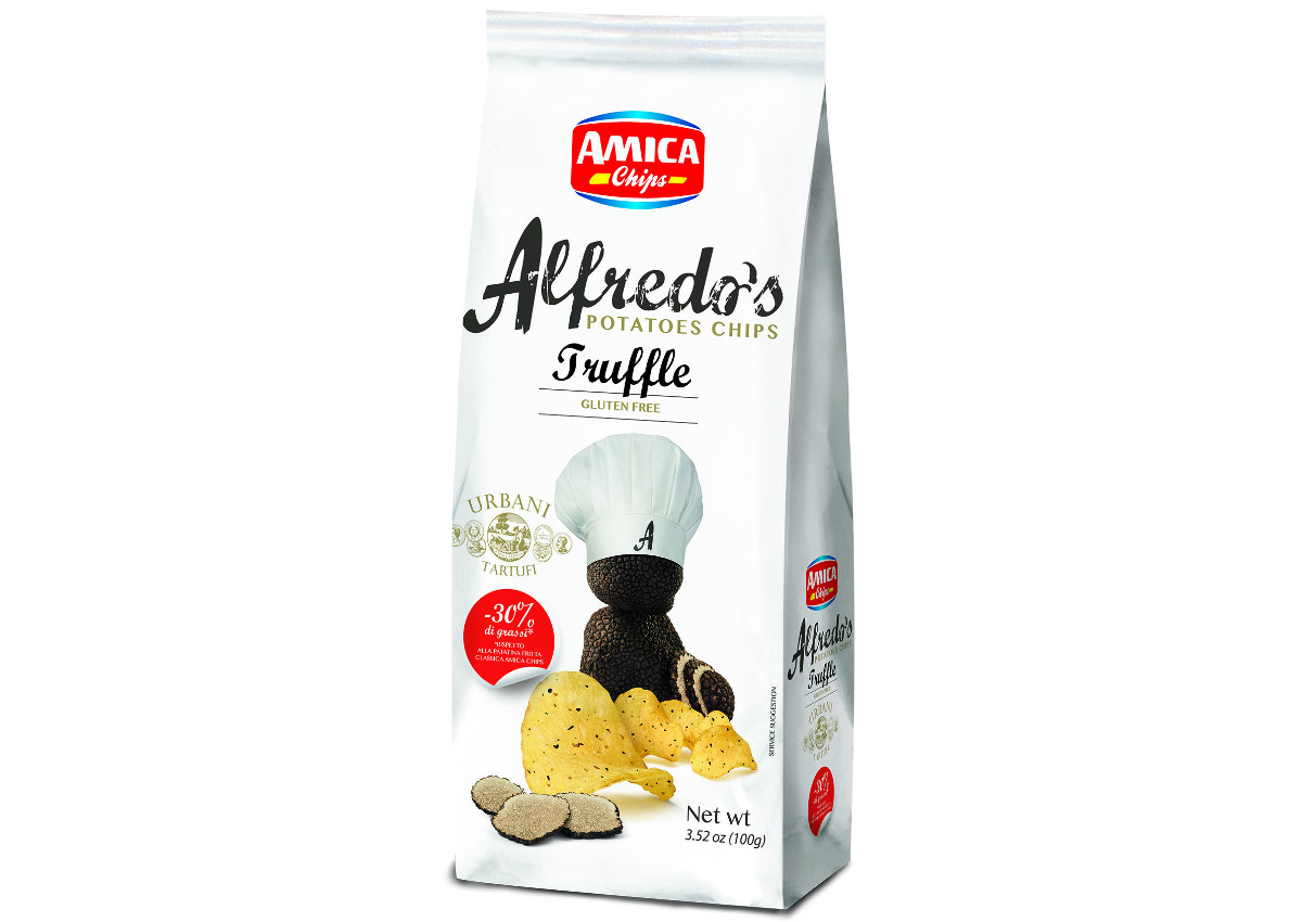 Amica Chips, the taste of truffle