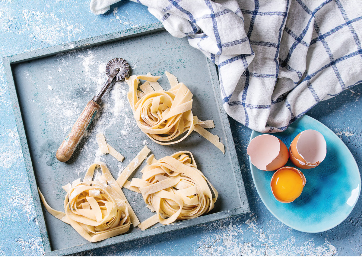 Fresh pasta, a gourmet solution