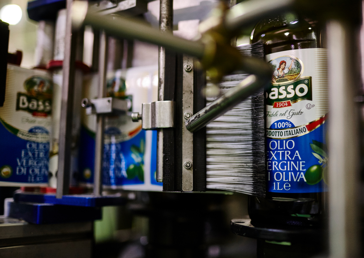 Olio Basso-production plant-olive oil