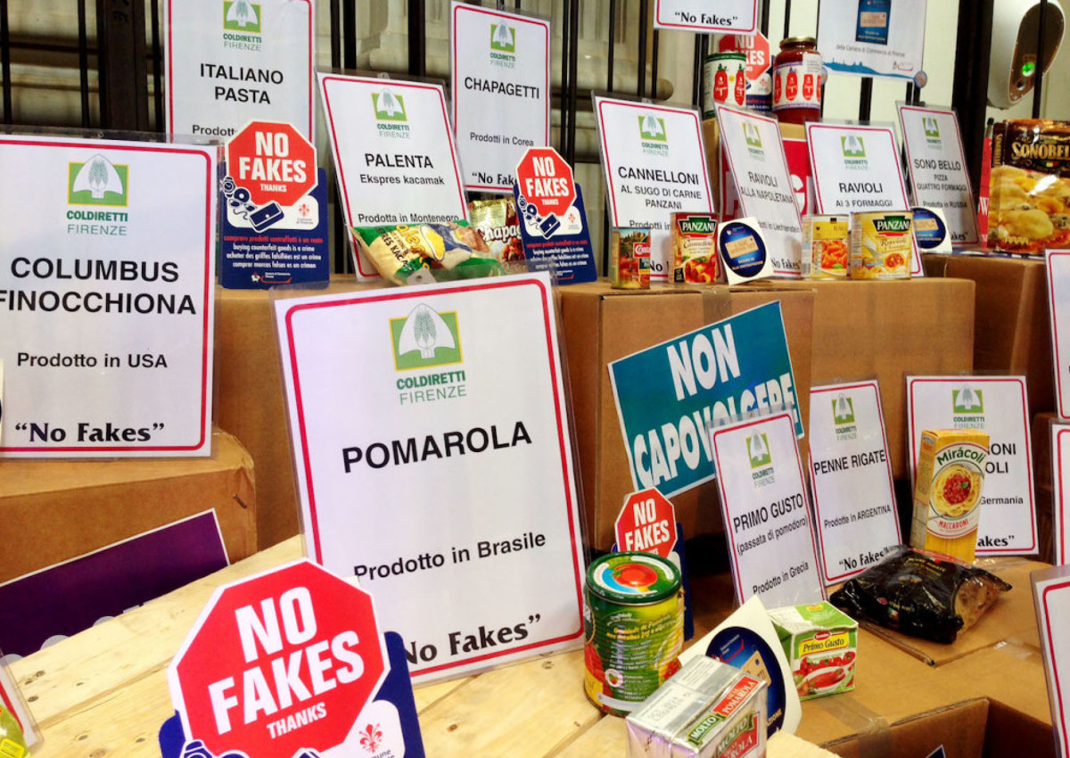 Fines for fake labels are triggered in Italy