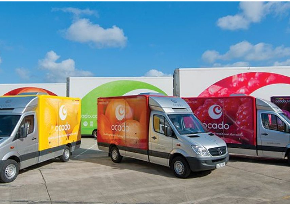 ocado-van-online shopping