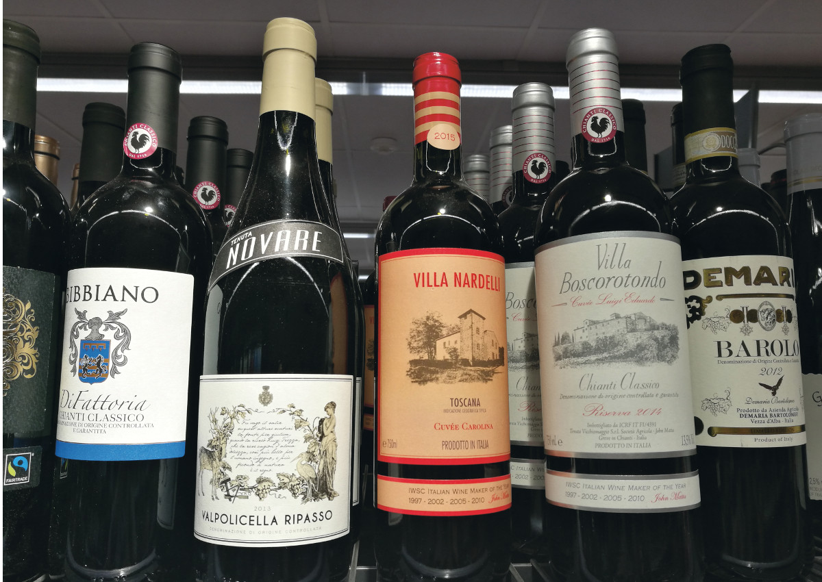 British seek out southern Italian red wines