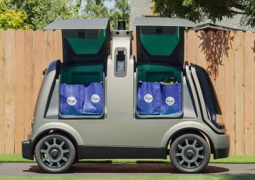 Kroger-robot-delivery-no driver-driverless