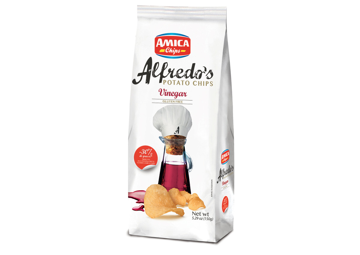 Amica Chips, Alfredo's Chips Vinegar-Sial 2018-Italian Food Awards 2018