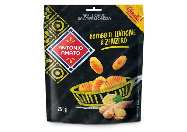 Antonio Amato, Bombette with lemon & ginger-Sial 2018-Italian Food awards 2018