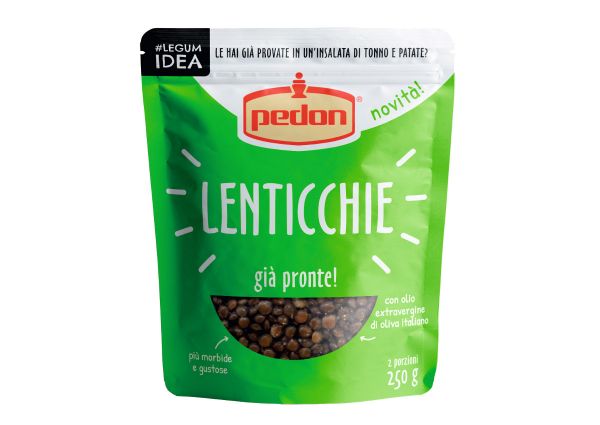 Pedon, Legumidea - Lentils-Sial 2018-Italian Food Awards 2018