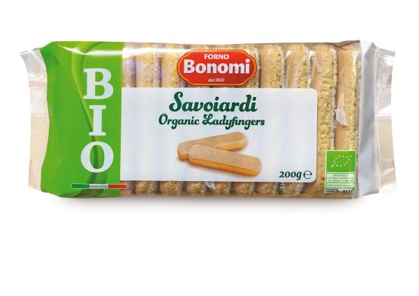 Forno Bonomi Savoiardi Organic Ladyfingers. Italian bakery tradition.