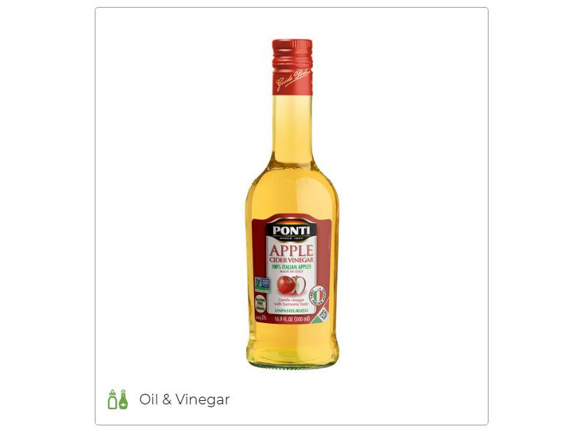 100% Italian Apple Cider Vinegar - Ponti