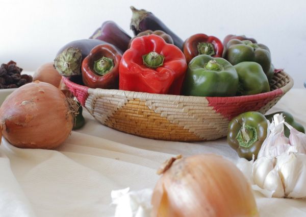 Mediterranean Diet-Italian food-vegetables-peperoni