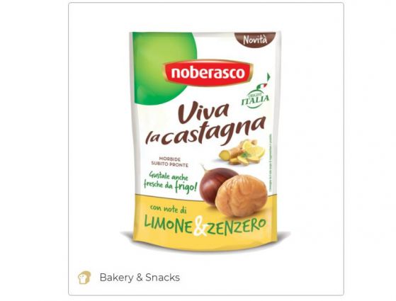 Soft chestnuts with lemon&ginger - Noberasco