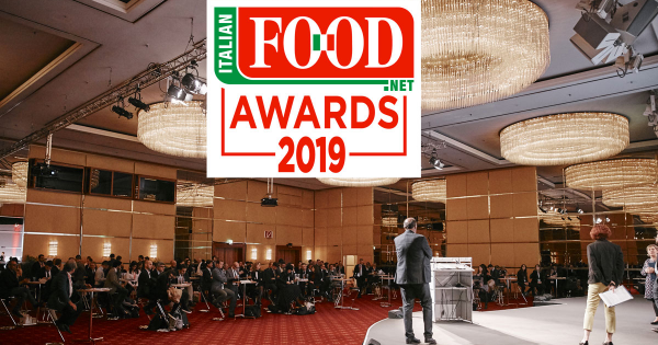 Italian Food Awards 2019 event. Attendees at the awards ceremony.