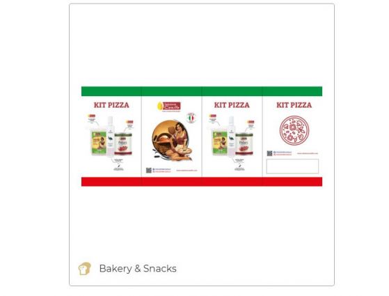 Italian Meal Kit: Selezione Casillo homemade pizza kit. Includes pizza ingredients and recipe for discovering Italian food.