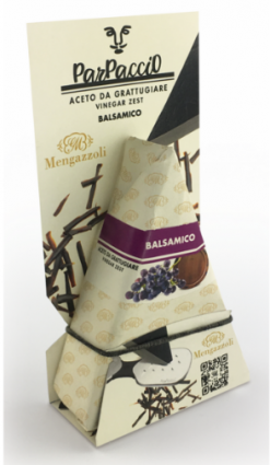 Parpaccio Balsamic Vinegar Zest by Acetificio Mengazzoli. Italian Food Awards 2019 finalist.