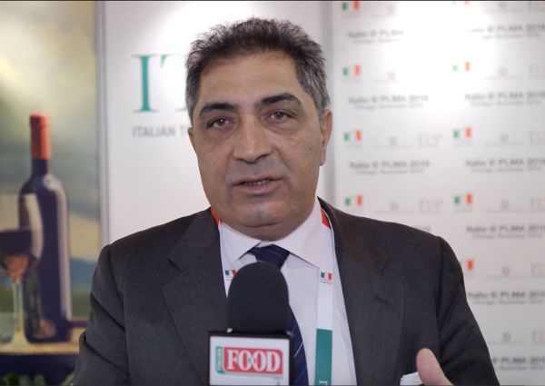 Antonio Laspina discusses Italian food potential for American consumers. Italy trade, food industry, export, business.