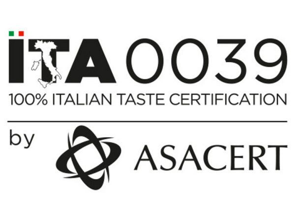 Italian Taste Certification logo. Authentic Italian restaurant abroad certificate by ASACERT.