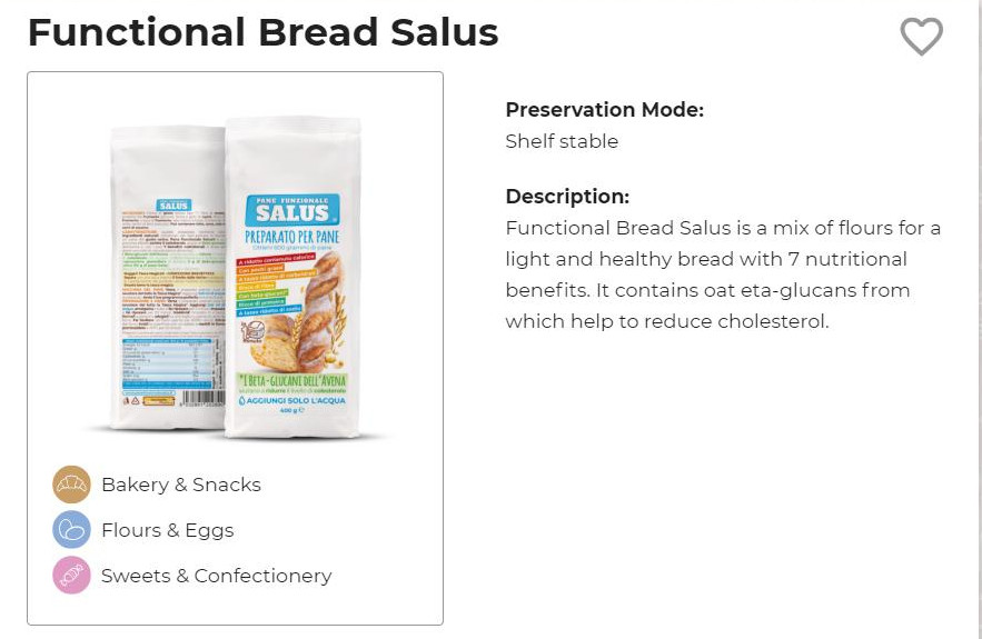 Functional Bread Salus