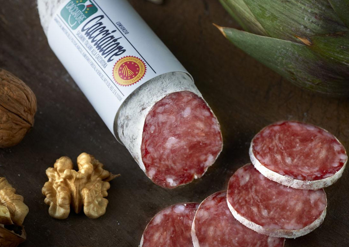 Salame Cacciatore Italiano PDO production stands out