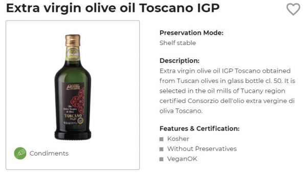 olive oil