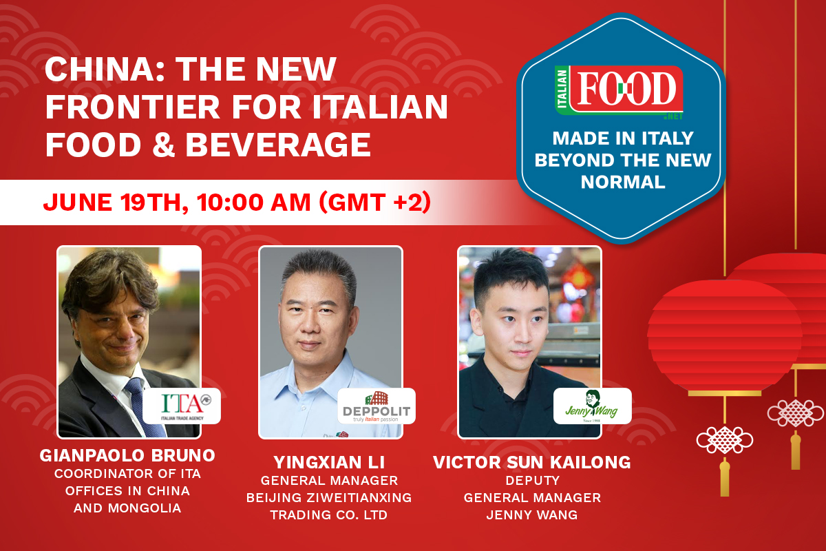 Upcoming webinar: how China can fuel Italy’s F&B