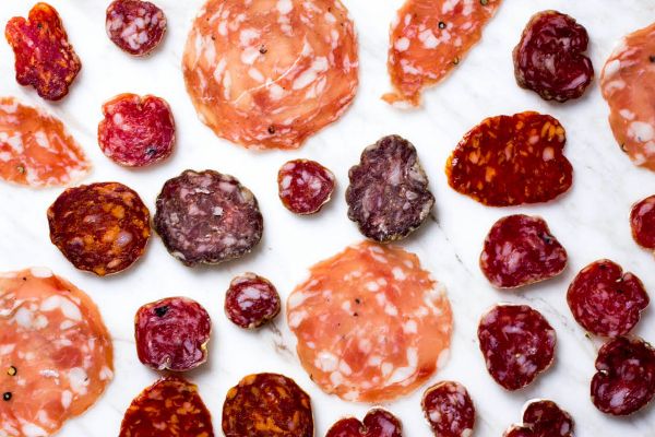 charcuterie-salami-cured meats