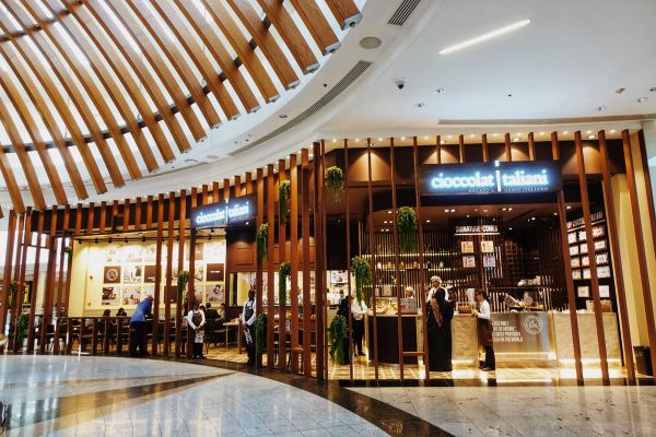 Cioccolatitaliani Gelato shop in Morocco. Italian desserts, chocolate, and gelato.