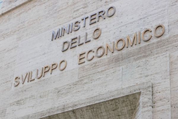 Italian Ministry of Economic Development (MISE) building. Protecting Italian restaurants abroad.