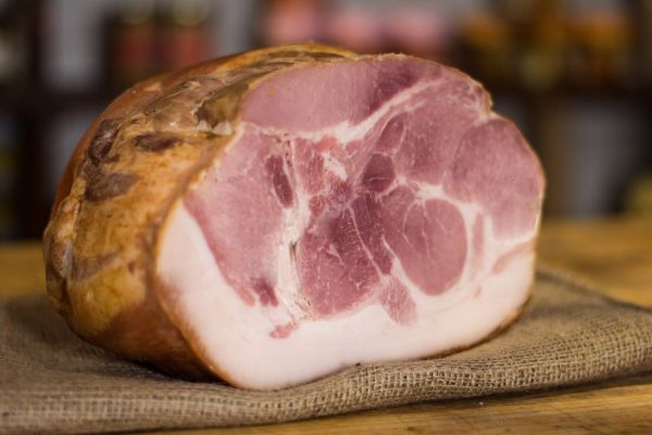 cooked ham