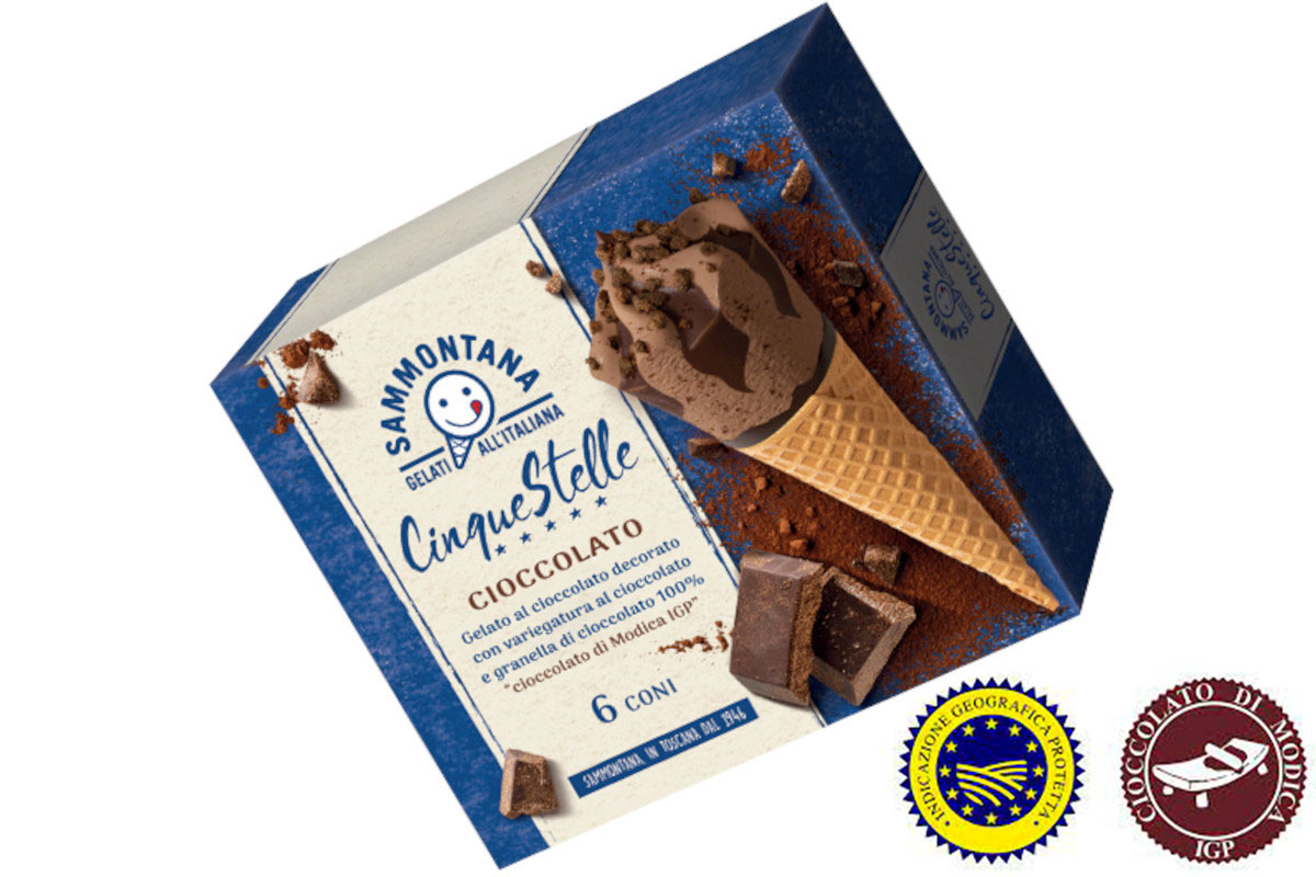 Sammontana launches gelato with Cioccolato di Modica PGI