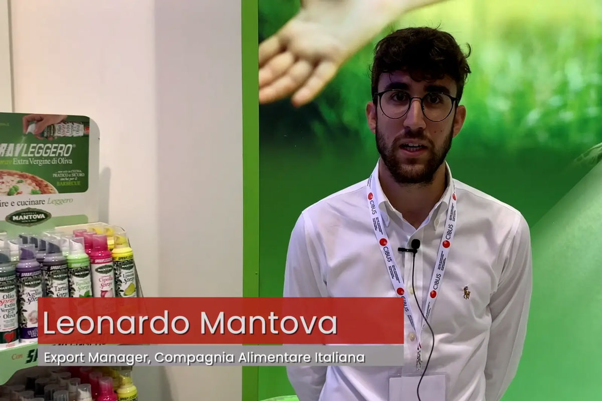 Compagnia Alimentare Italiana presents its spray oil product