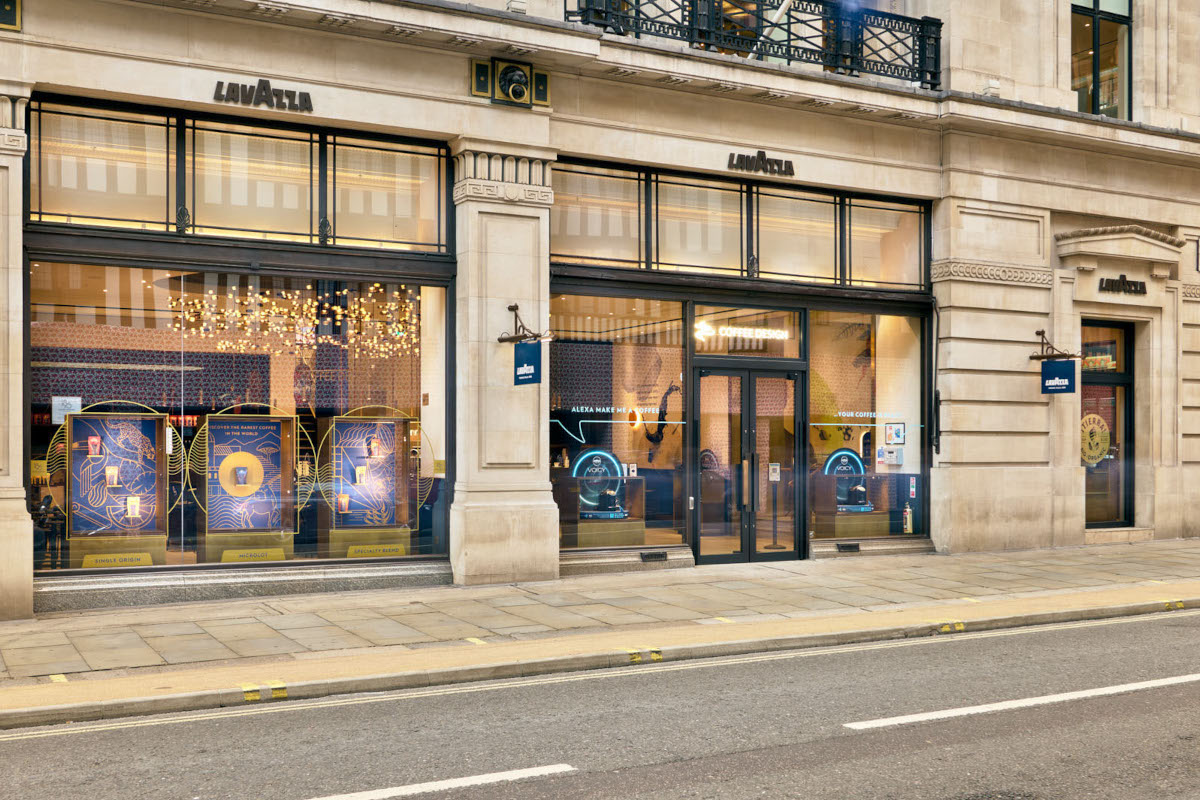 Lavazza opens its first flagship store in the UK