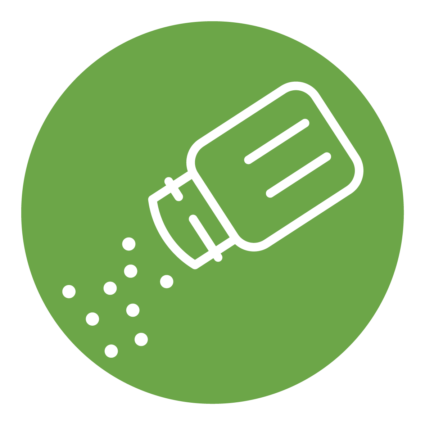 Condiments icon. Salt shaker graphic for Italian Food Awards.