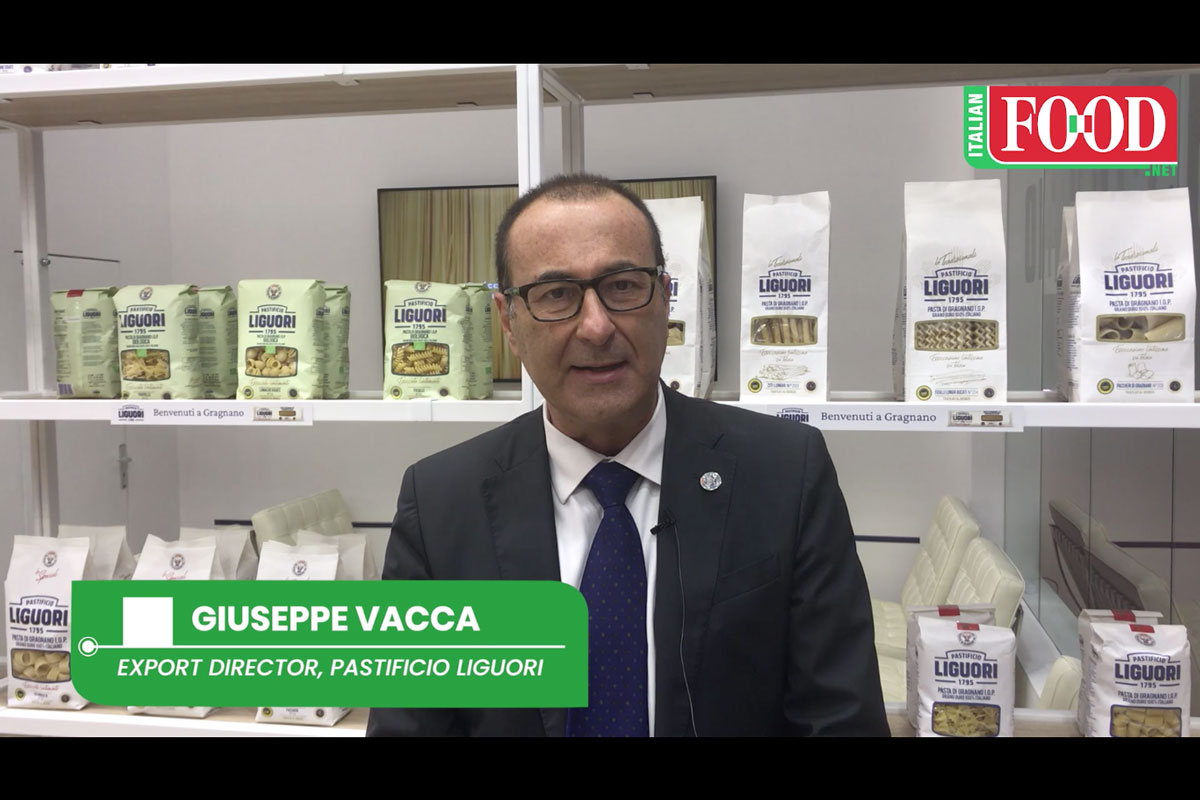 Pastificio Liguori unveils new packaging at Tuttofood