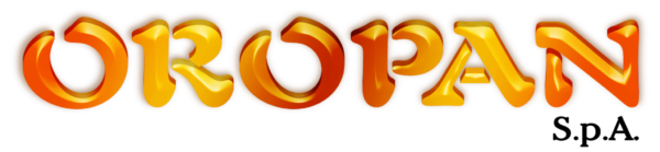 Oropan S.p.A. logo. Italian bakery products brand.
