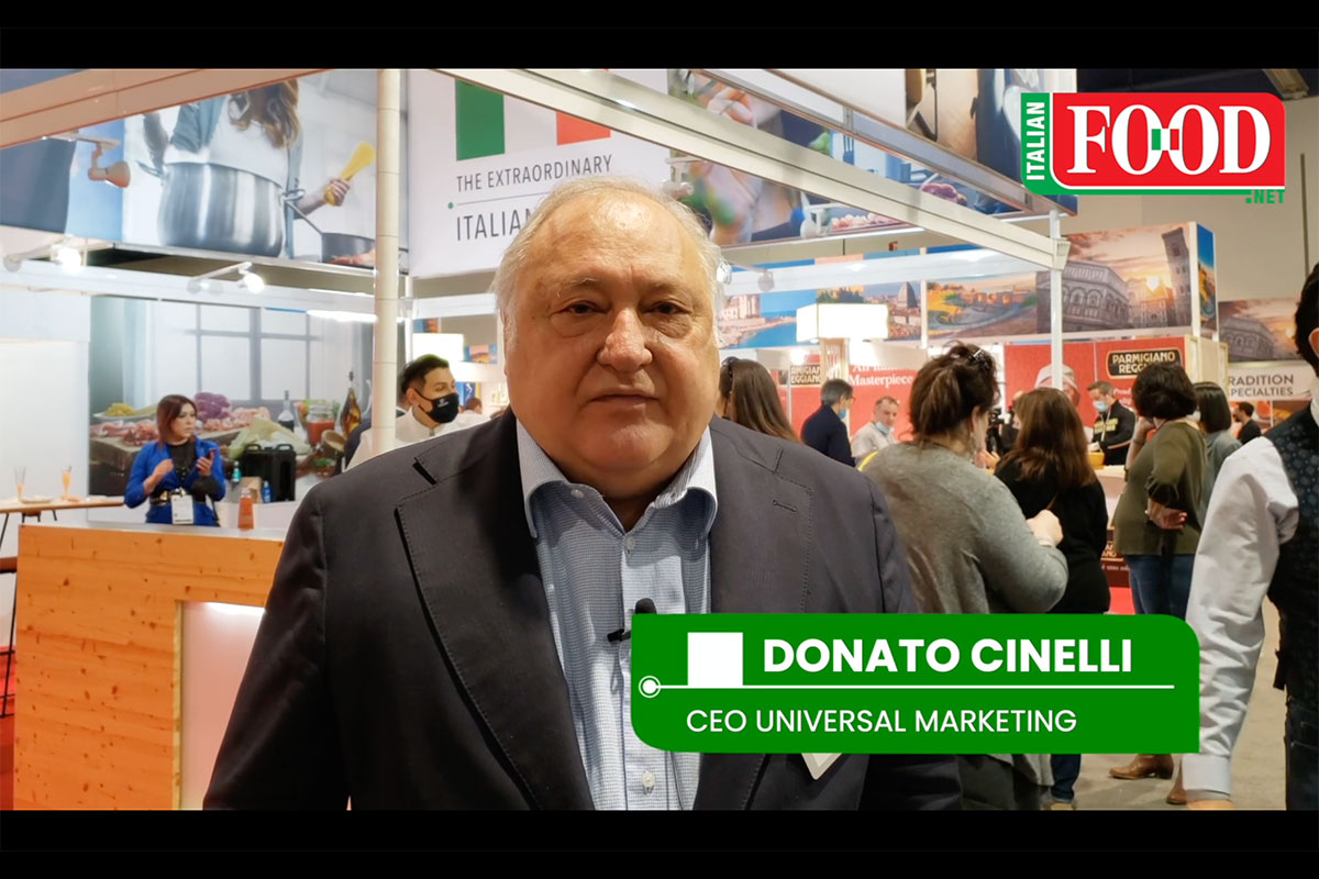 Donato Cinelli, proud of the Italian pavillon at WFFS 2022