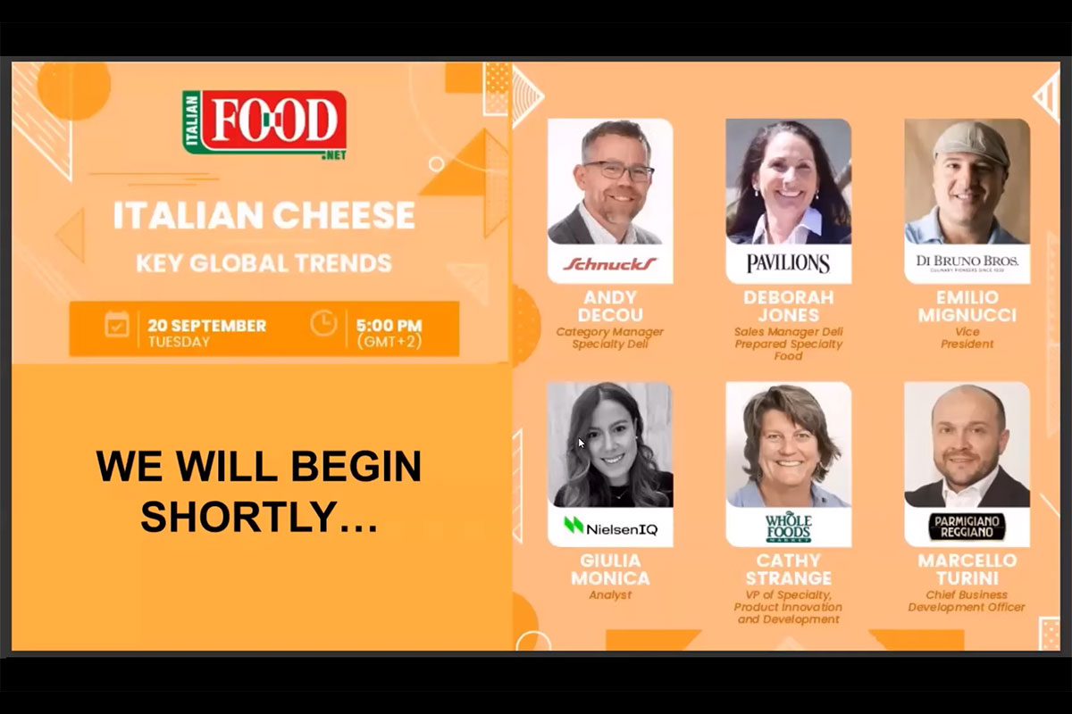Webinar Italian cheese: key global trends