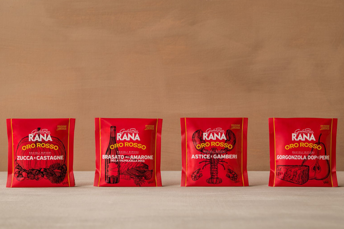 Rana pasta factory presents “Oro Rosso”, the new gourmet limited edition