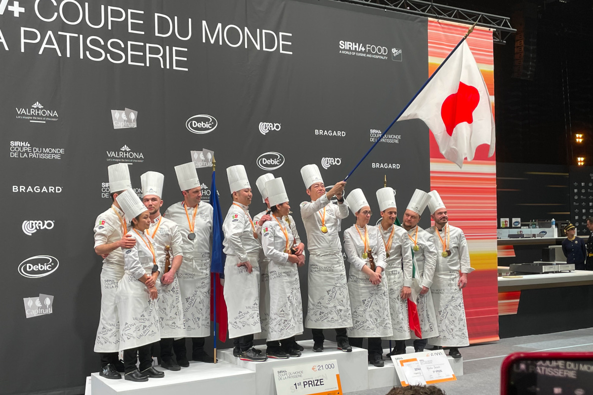Italian team takes third place at World Pastry Cup