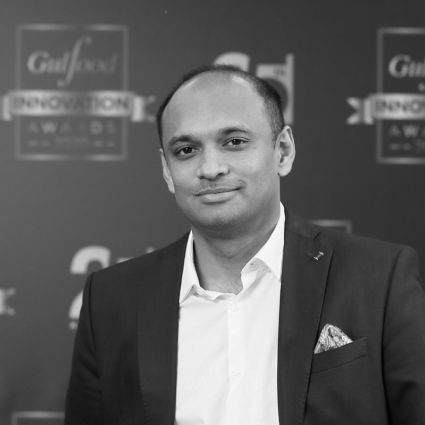 Vineeth R. Karal, UAE Italian food importer, Gulfood Innovation Awards attendee.