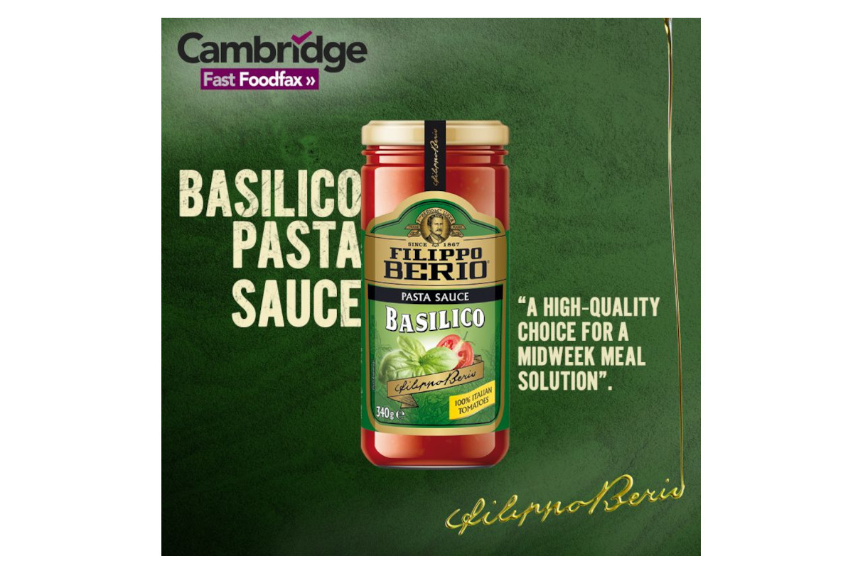 Filippo Berio Basil Pasta Sauce wins the flavor contest