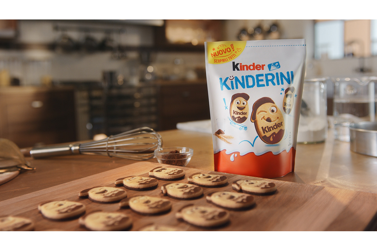  Kinder Kinderini biscuits Frollini milk and cocoa 250g NOVITA'  : Grocery & Gourmet Food