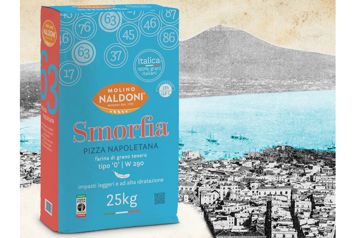 Molino Naldoni launches Smorfia, a flour dedicated to Neapolitan Pizza