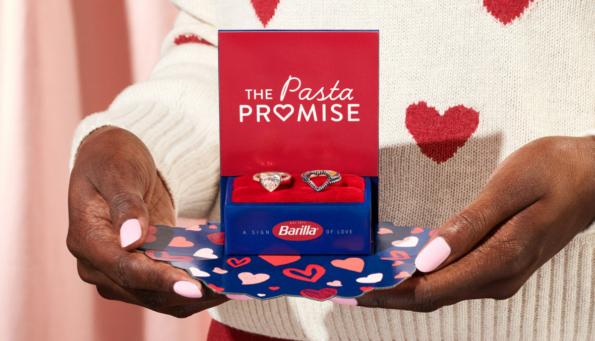 Limited edition Barilla Love Pasta returns for Valentine’s Day