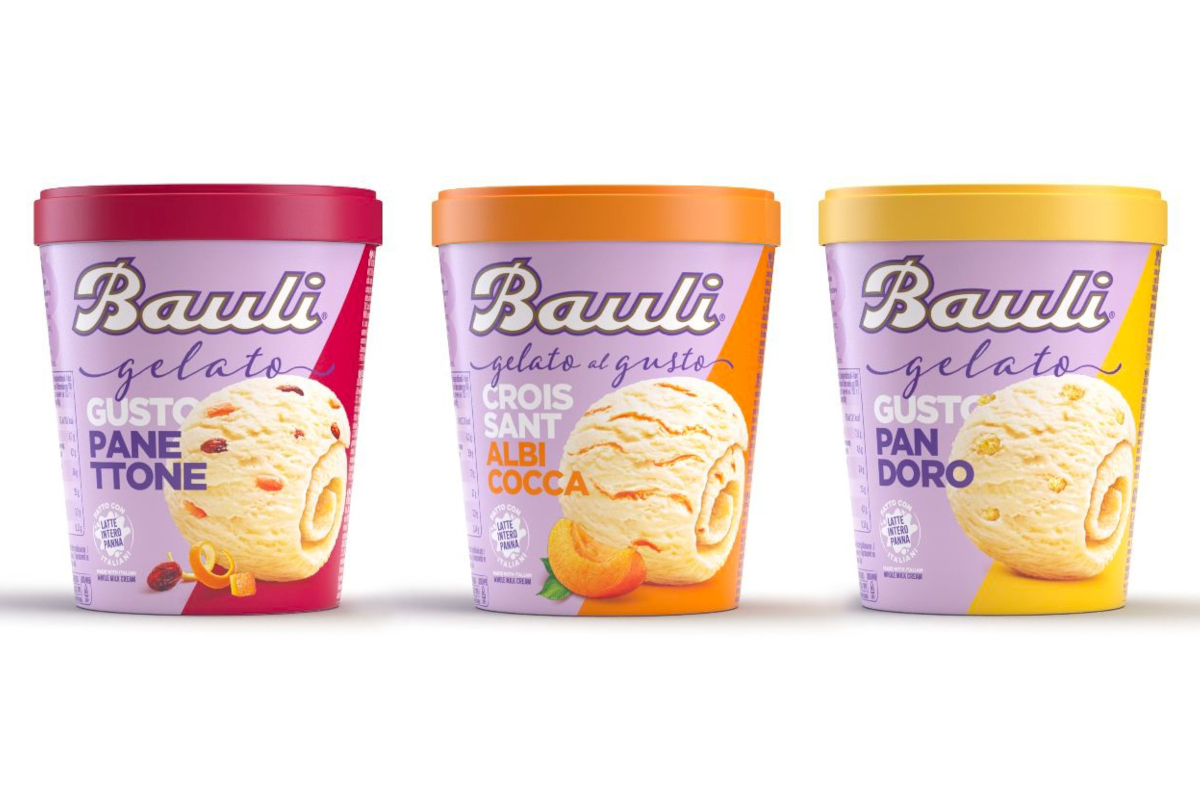 Bauli and Tonitto unveil new gelato flavors: Pandoro and Panettone